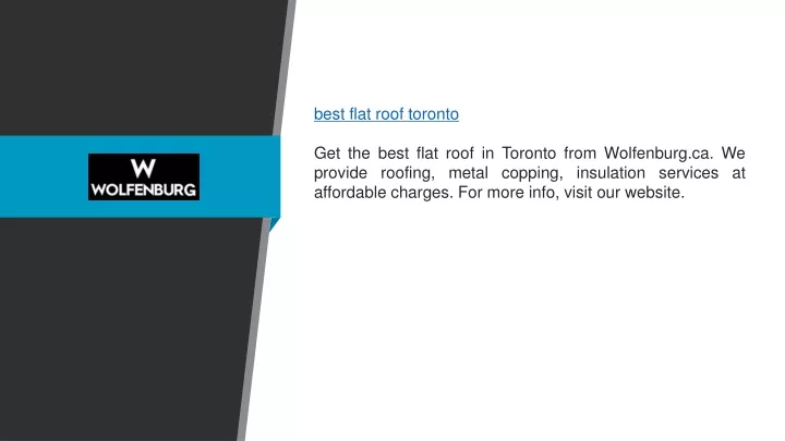 best flat roof toronto get the best flat roof