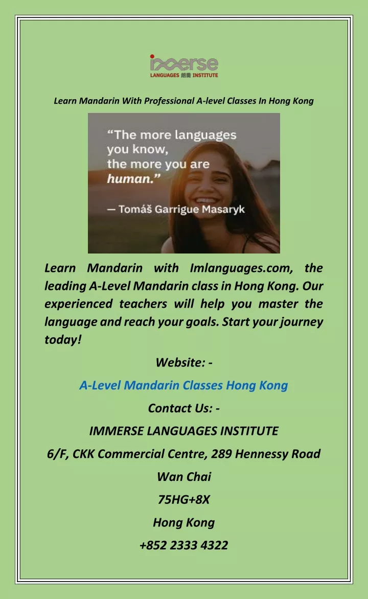 learn mandarin with professional a level classes