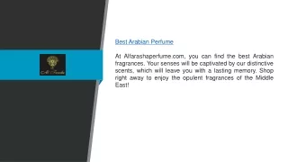 Best Arabian Perfume | Alfarashaperfume.com