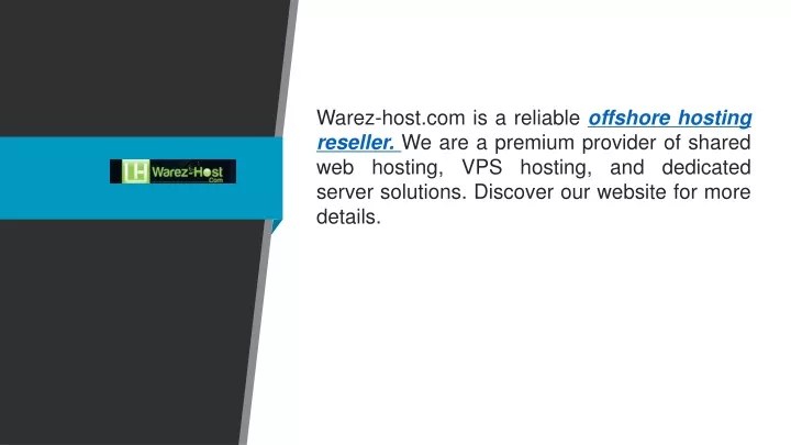 warez host com is a reliable offshore hosting