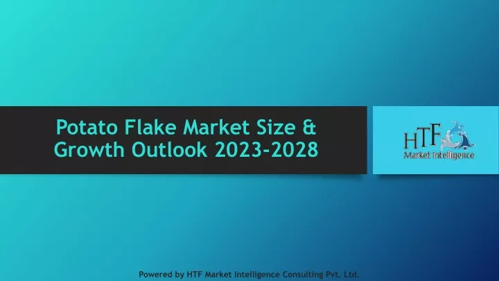 potato flake market size growth outlook 2023 2028