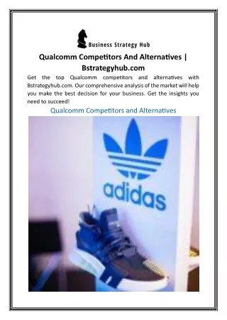 qualcomm competitors and alternatives