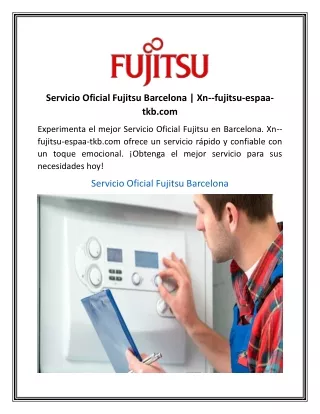 Servicio Oficial Fujitsu Barcelona Xn--fujitsu-espaa-tkb.com