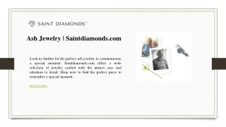 Ash Jewelry | Saintdiamonds.com