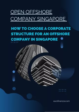open offshore company singapore