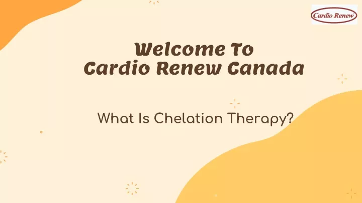 welcome to cardio renew canada