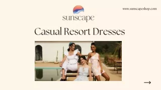 Monsoon Casual Resort Dresses - Sunscape
