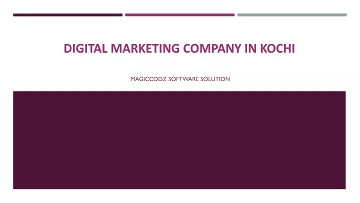 digital marketing company in kochi