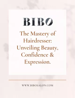 Bibo Salon the Best hairdresser for women oakland