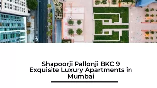 Shapoorji Pallonji BKC 9 Mumbai - PDF