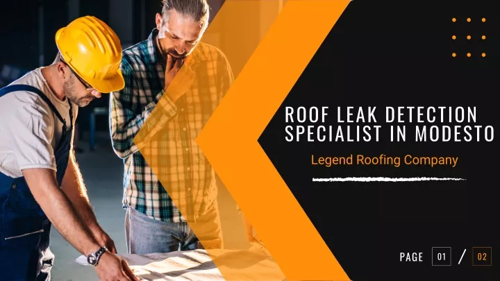 roof leak detection specialist in modesto legend