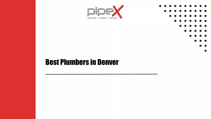 best plumbers in denver