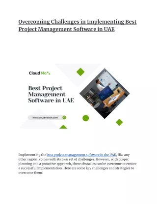 overcoming challenges in implementing best