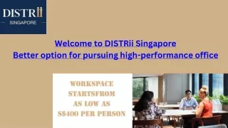 Shared Workspace Singapore