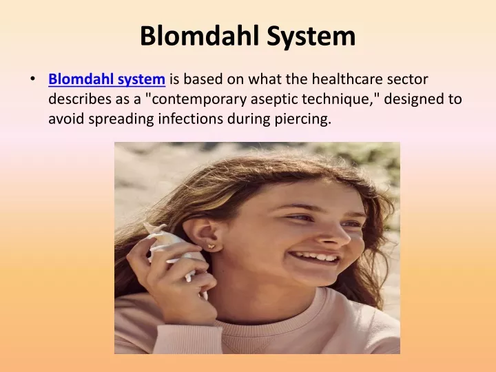 blomdahl system