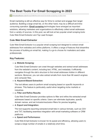 the best tools for email scrapping in 2023