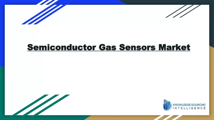 semiconductor gas sensors market