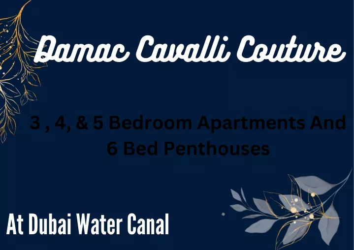 damac cavalli couture