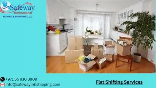 Flat Shifting Services | Safewayintlshipping | Best Flat Shifting Services UAE