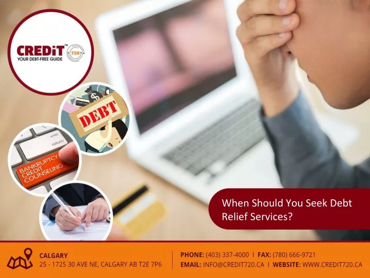 when should you seek debt relief services