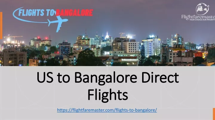 us to bangalore direct flights