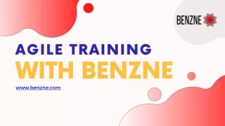 Accelerate Organizational Growth with Agile Training by Benzne