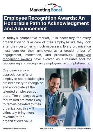 Employee Recognition Awards An Honorable Path to Acknowledgment and Advancement