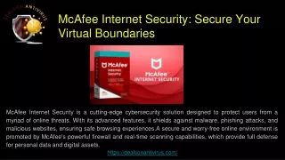 McAfee Internet Security_ Secure Your Virtual Boundaries