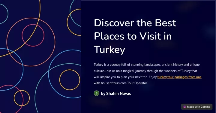 discover the best places to visit in turkey