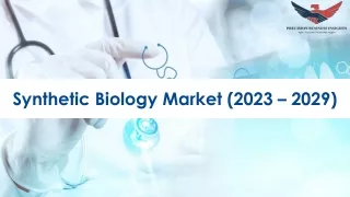 Synthetic Biology Market Size, Share and Growth Analysis