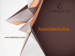 Best Round Eternity Ring  - www.eternityus.com