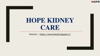 Hope Kidney Care - Kidney Transplant in Thane West