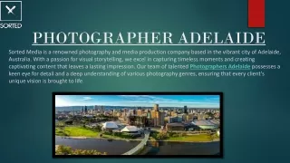 PHOTOGRAPHER ADELAIDE
