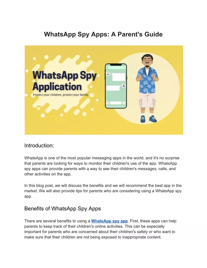 whatsapp spy apps a parent s guide