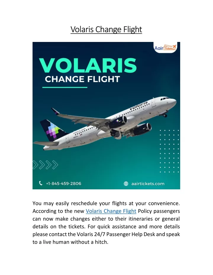 volaris change flight volaris change flight