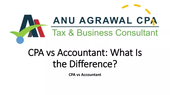 cpa vs accountant what is the difference