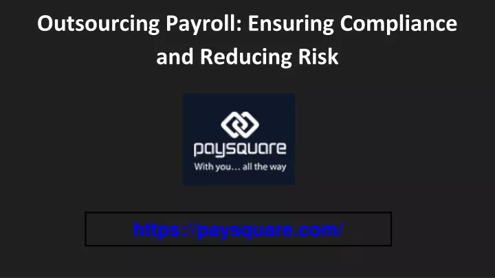 outsourcing payroll ensuring compliance