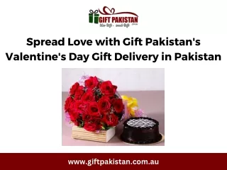 Spread Love with Gift Pakistan's Valentine's Day Gift Delivery in Pakistan