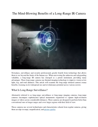the mind blowing benefits of a long range