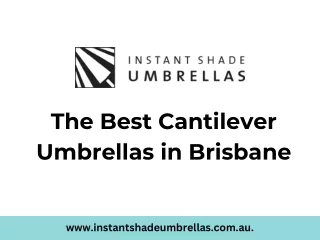 the best cantilever umbrellas in brisbane