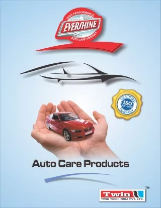 Car Care Products (Evershine) - Restore your vehicle's shine with our range of p
