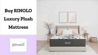 Buy RINOLO Luxury Plush Mattress in New Jersy, USA