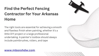 Find the Perfect Fencing Contractor for Your Arkansas Home