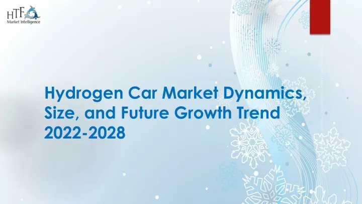 hydrogen car market dynamics size and future growth trend 2022 2028