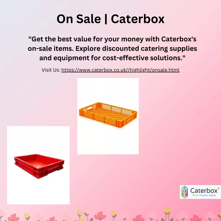 on sale caterbox