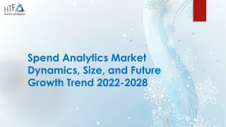 spend analytics market dynamics size and future growth trend 2022 2028
