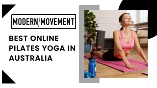 Best Online Pilates Yoga in Australia