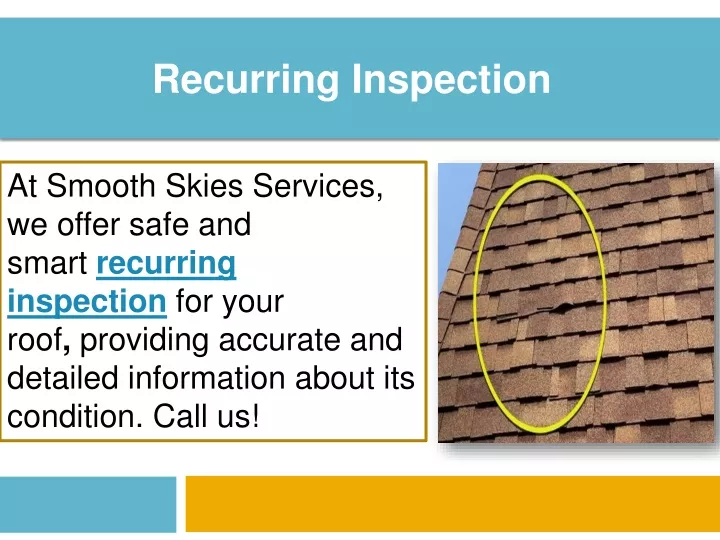 recurring inspection