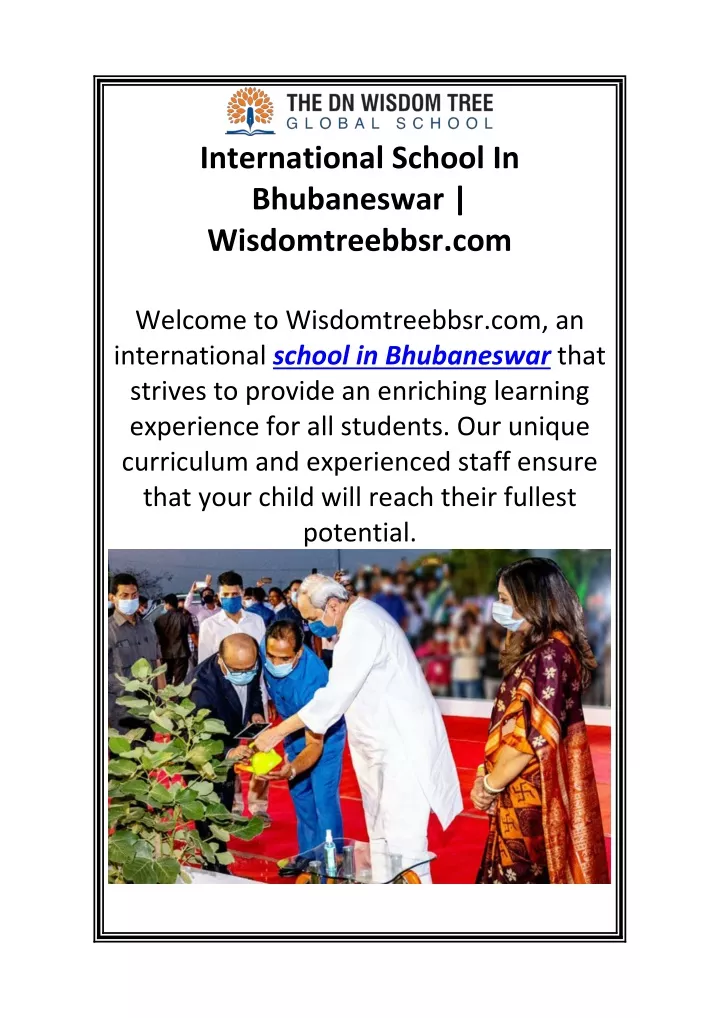 international school in bhubaneswar