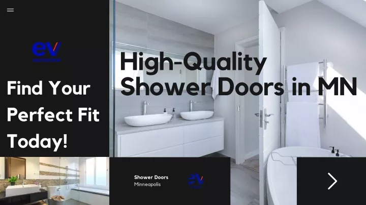 high quality shower doors in mn